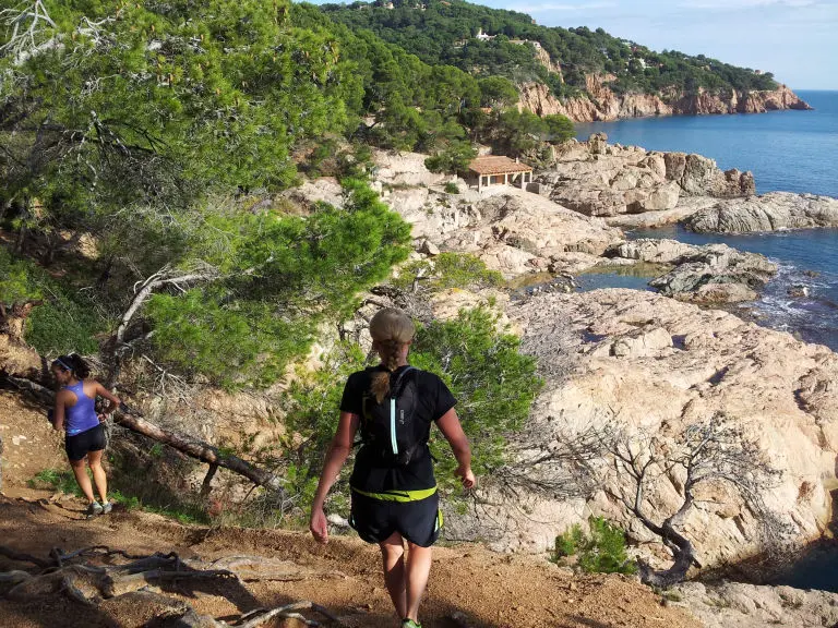 Running by the Costa Brava