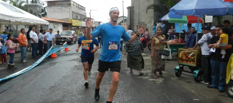 Runner in Guatemala